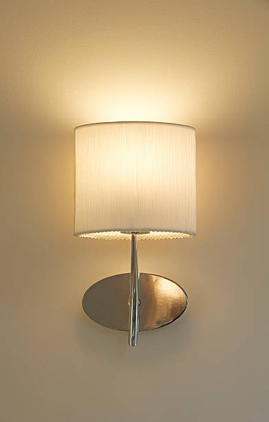 istock champagne coloured wall lamp 174860109