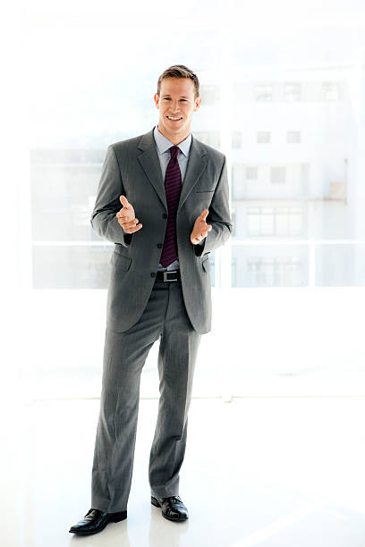 sales executive - content businessman executive director manager foto e immagini stock