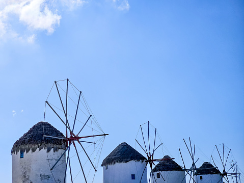 Old Windmills in Mykonos