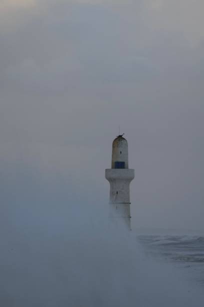 istock Storm Babet At South Breakwater Pier 1748606250