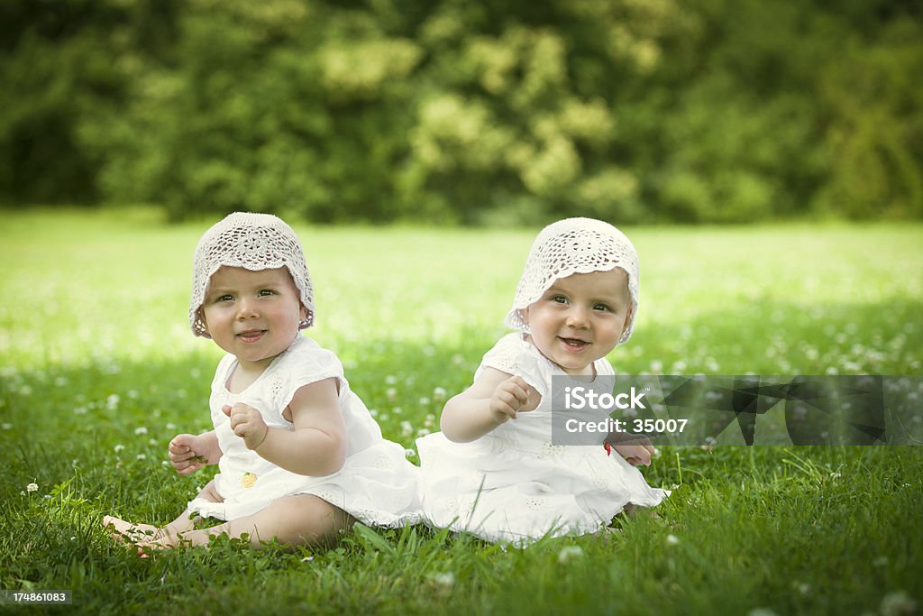 Bebé twins - Royalty-free Adulto Foto de stock