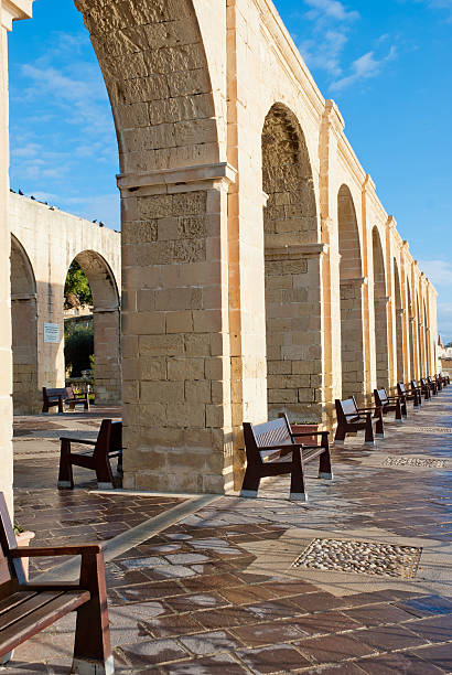 istock Benches in the Morning Sun 174861129