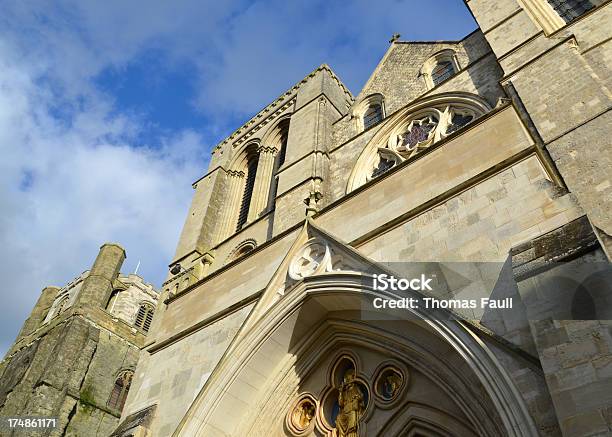 Catedral De Chichester Em West Sussex - Fotografias de stock e mais imagens de Antigo - Antigo, Ao Ar Livre, Arenito