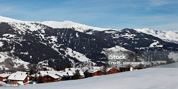 Misanenga Panorama - Fotografias de stock e mais imagens de Laax - Laax, Ao Ar Livre, Cantão de Graubünden