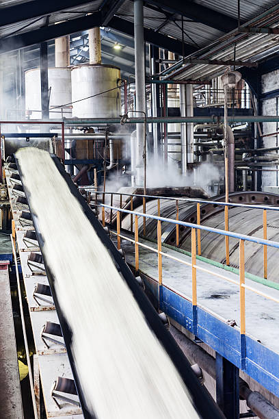 istock Interior working of a sugar factory 174862257