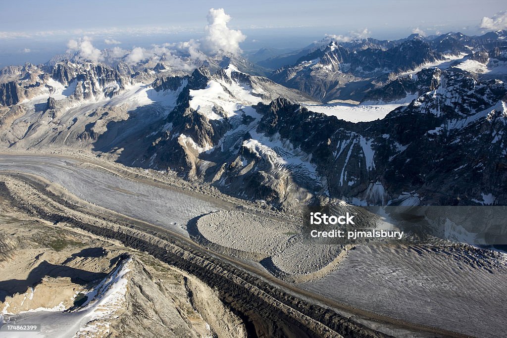 Ghiacciaio dell'Alaska - Foto stock royalty-free di Alaska - Stato USA