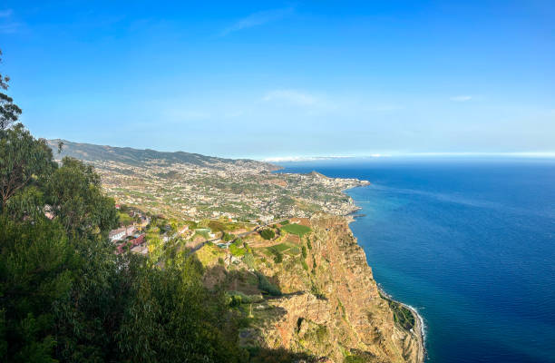 istock Sunny Panorama from Cabo Girao Viewpoint, Madeira Island 1748625866