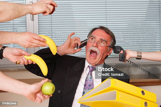 圧力 - バナナのストックフォトや画像を多数ご用意 - バナナ, オフィス, 電話機