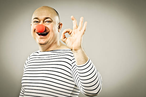 istock Clown showing OK sign 174862647