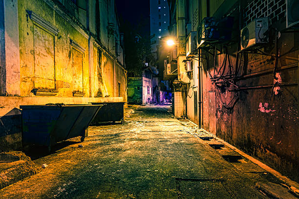 istock Dark Alley in Kuala Lumpur 174862811