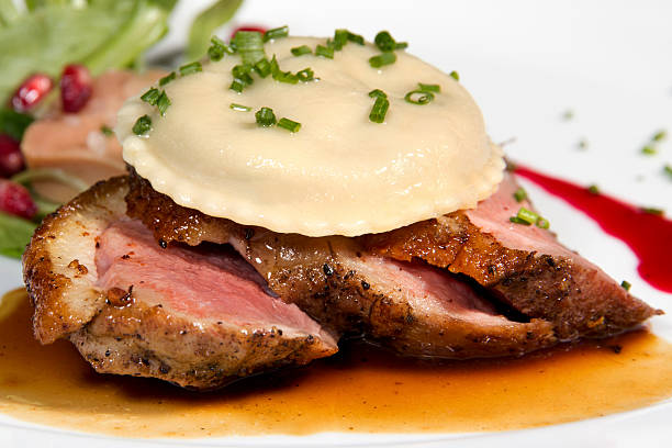 istock Long Island Duck and Ravioli Close Up 174862969