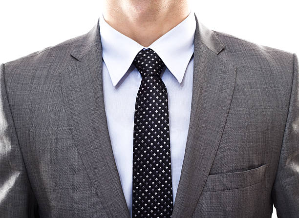 Suit and tie "Suit and tie, close-up" necktie businessman collar tied knot stock pictures, royalty-free photos & images