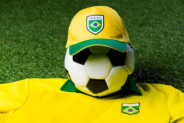 istock Ball with brazilian logo 174864069