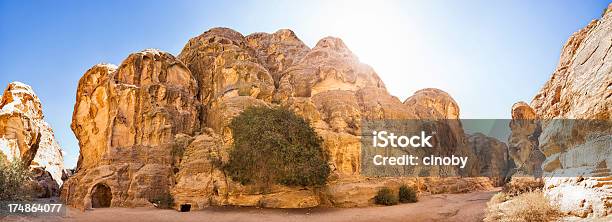 Little Petra Siq Albarid Jordan Stock Photo - Download Image Now - Little Petra, Ancient, Ancient Civilization