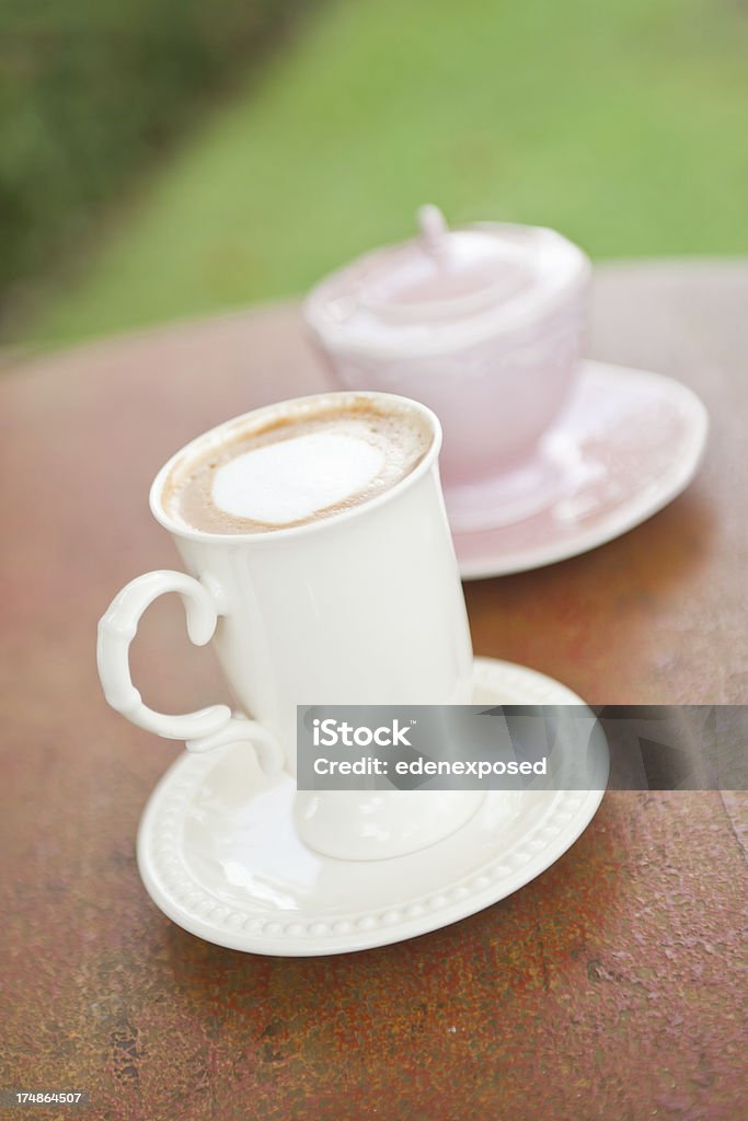 Quente Café Latte - Royalty-free Bebida Foto de stock