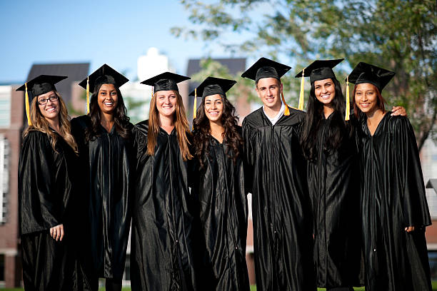 istock Diverse group of college graduates 174864695