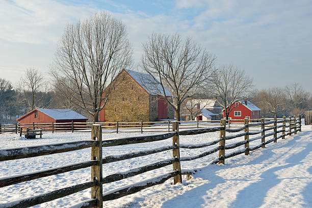 istock Peter Wentz Farm in Winter 174865859