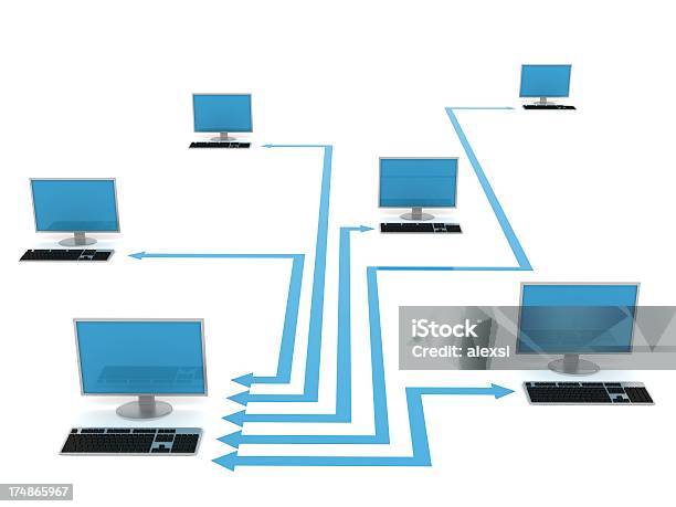 Computer Network Stock Photo - Download Image Now - Cloud Computing ...