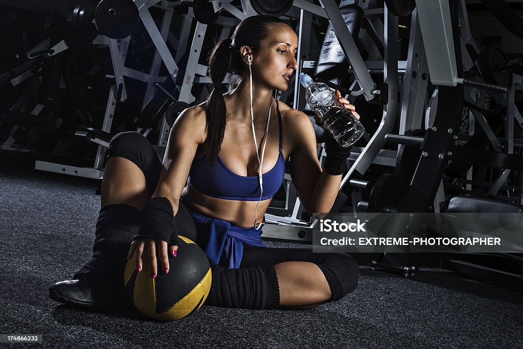 Значение гидратация - Стоковые фото Анаэробное упражнение роялти-фри