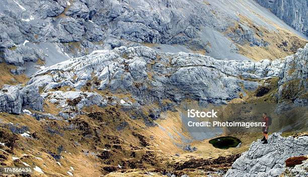 Photo libre de droit de Tramper Le Mont Owen Nelson Nouvellezélande banque d'images et plus d'images libres de droit de Adulte - Adulte, Alpinisme, Au-dessus de