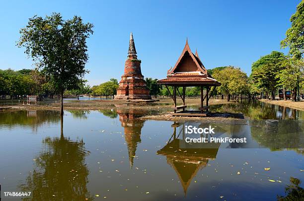 Ayutthaya Nach Der Flut Stockfoto und mehr Bilder von Architektur - Architektur, Ayutthaya, Ayutthaya-Provinz