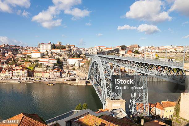 Puente De Don Luis I Foto de stock y más banco de imágenes de Aire libre - Aire libre, Arquitectura, Azul