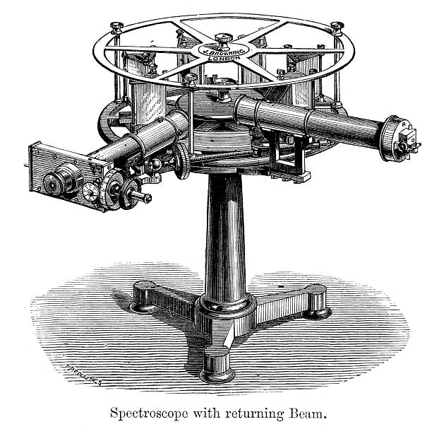 Spectrometer Or Spectroscope Stock Illustration - Download Image