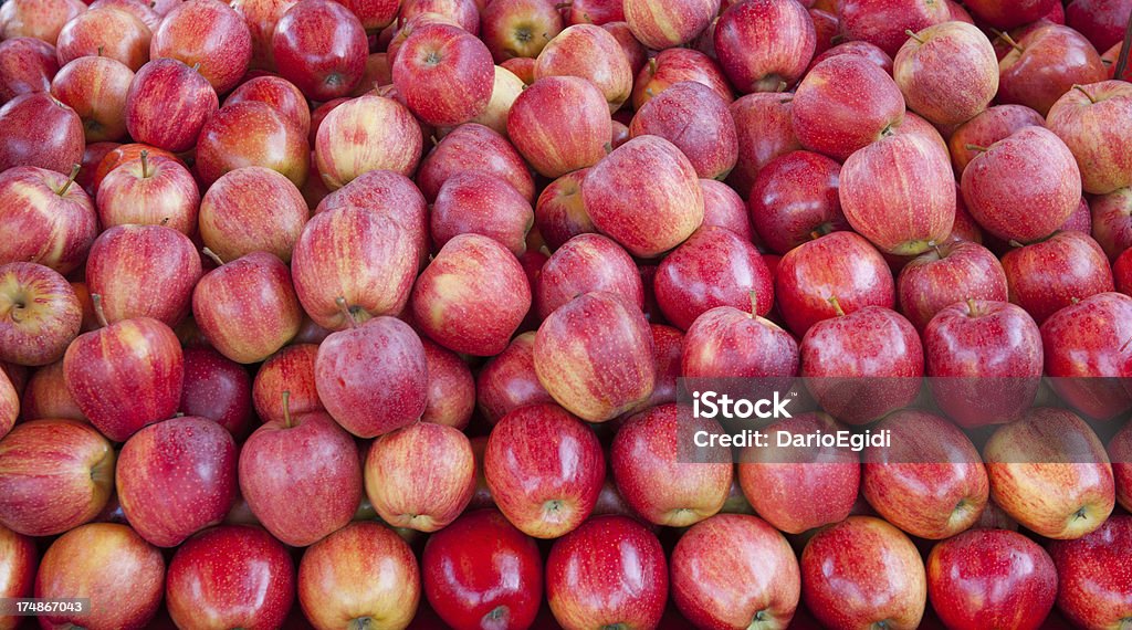 Cibo frutta Mela - Foto stock royalty-free di Mela Fuji