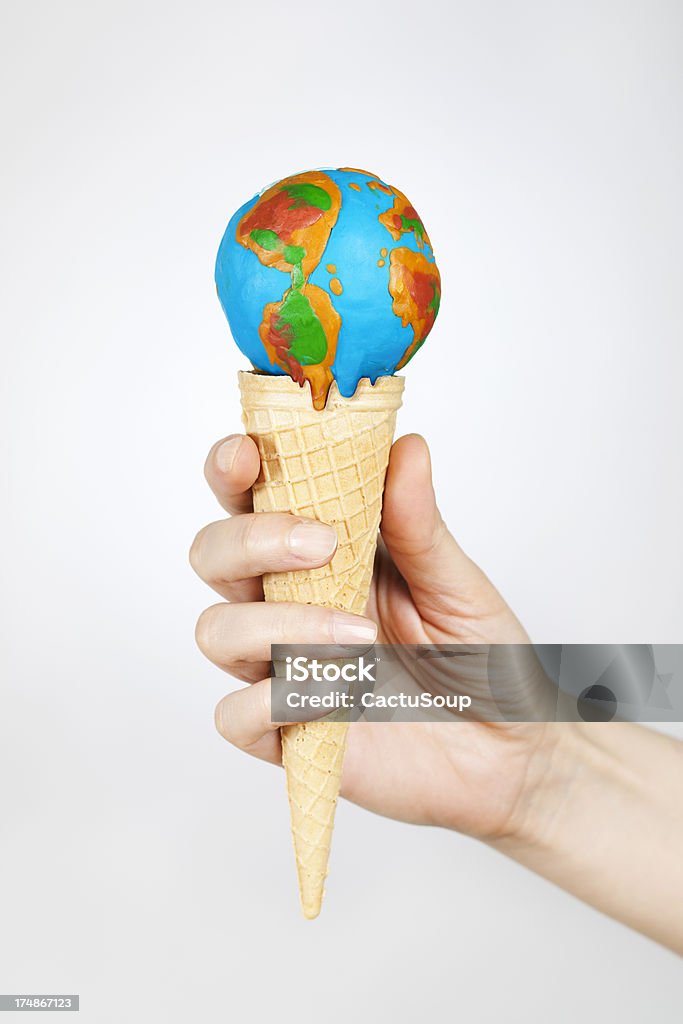 El calentamiento Global - Foto de stock de Helado - Comida dulce congelada libre de derechos