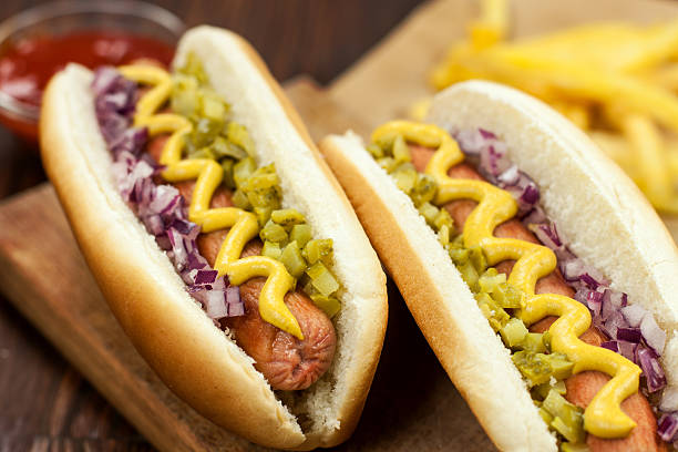 istock Hotdog with Fries 174867493