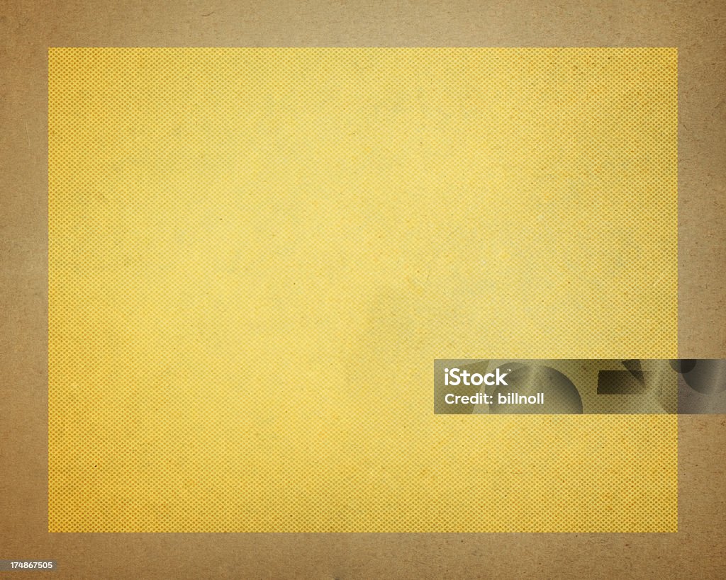 Papel marrón con bloque de color - Foto de stock de Pantalla de seda libre de derechos