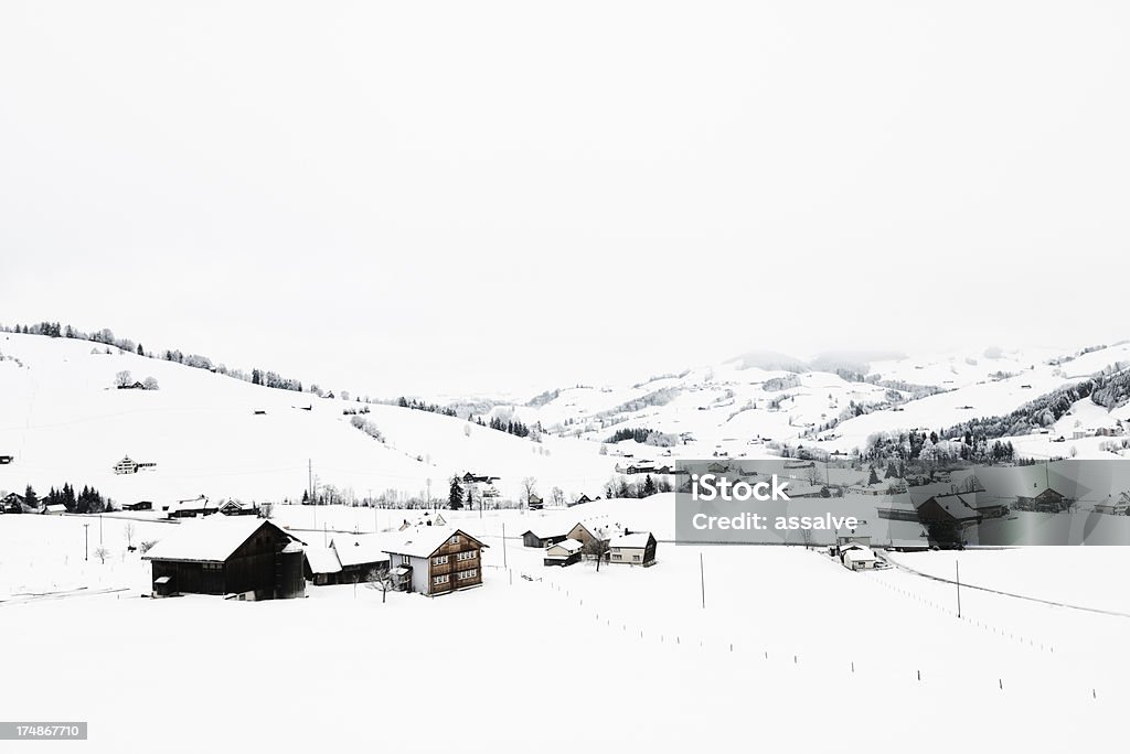 Appenzellerland 겨울 - 로열티 프리 0명 스톡 사진