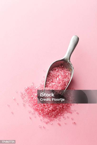 Sabor Rosa De Azúcar Foto de stock y más banco de imágenes de Azúcar - Azúcar, Fondo rosa, Alimento