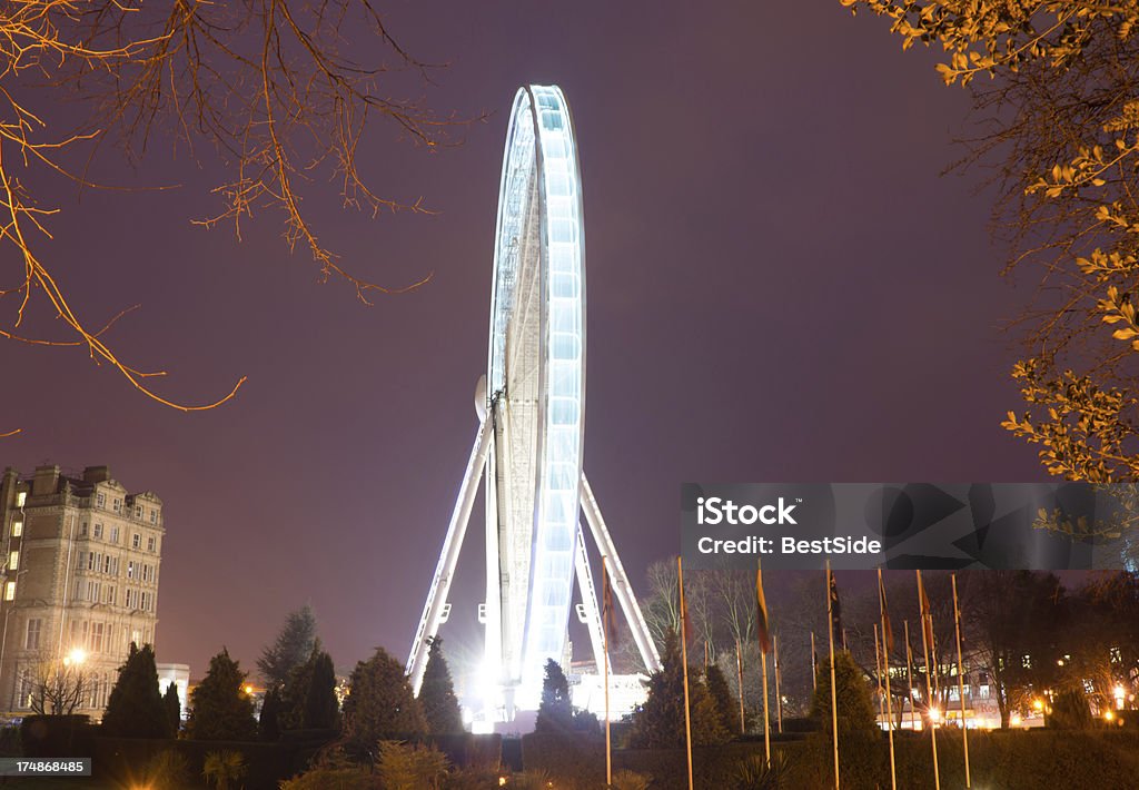 York roue de nuit - Photo de Destination de voyage libre de droits