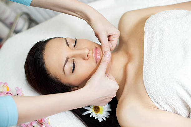 istock Facial massage in beauty salon. 174868994