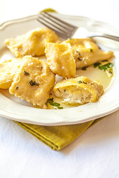 istock Ravioli with Ricotta and Mozzarella Cheese 174869020