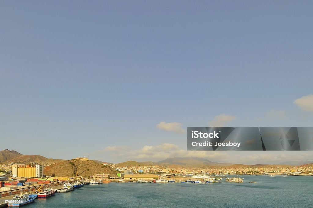 Mindelo paisagem urbana - Foto de stock de Cabo Verde royalty-free