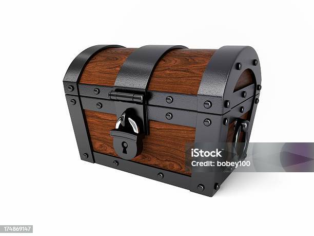 Caixa De Madeira - Fotografias de stock e mais imagens de Arca de Tesouro - Arca de Tesouro, Atividade bancária, Banco - Edifício Financeiro