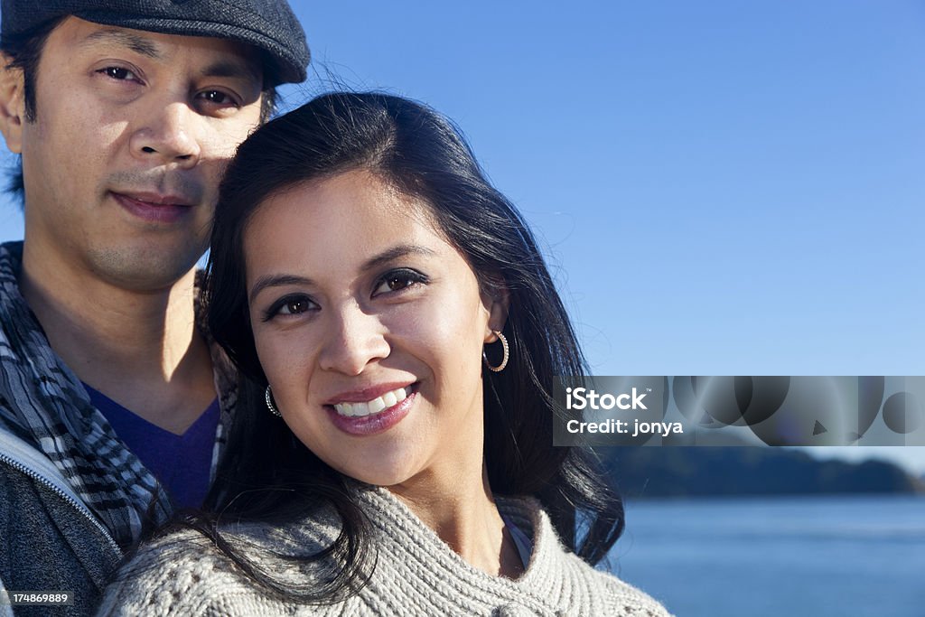 close-up de casal feliz - Royalty-free 30-39 Anos Foto de stock