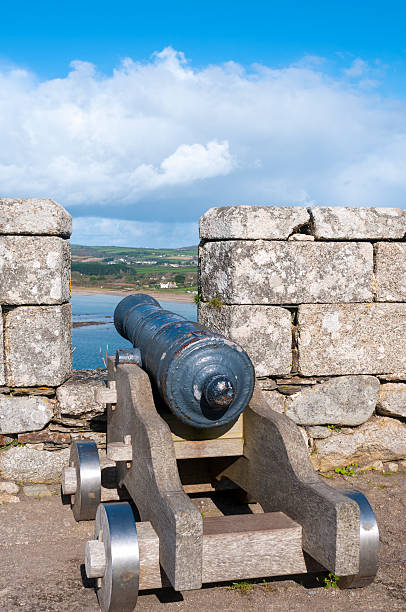 istock Cannon On Top Of A Castle Fort 174869952