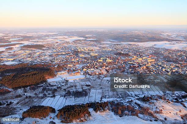 Foto Aérea De Bytów Cidade - Fotografias de stock e mais imagens de Acima - Acima, Ao Ar Livre, Arquitetura