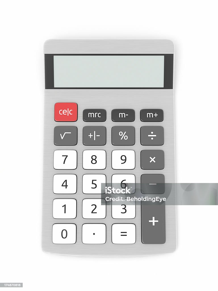 Calculatrice XL - Photo de Calculette libre de droits