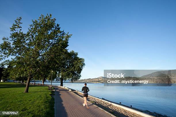 Kelownacity In British Columbia Canada - Fotografias de stock e mais imagens de Ajardinado - Ajardinado, América do Norte, Ao Ar Livre