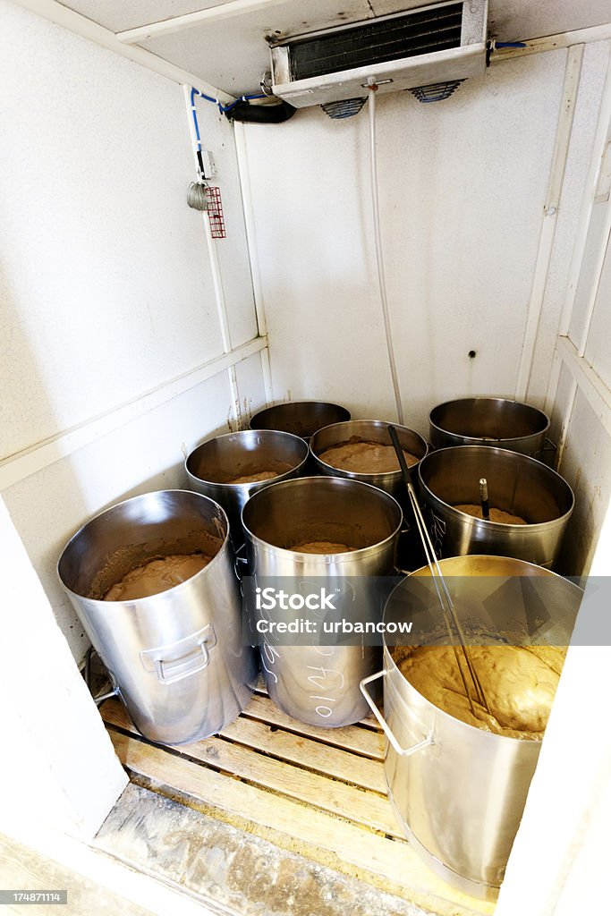 Processo de fabricação de fermento geladeira - Foto de stock de Armazenamento a frio royalty-free