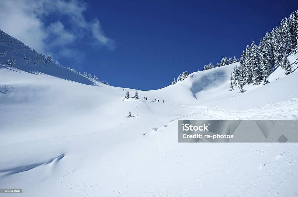 Лыжный тур - Стоковые фото Горизонтальный роялти-фри