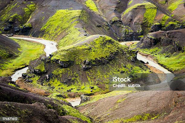 Kerlingarfjöll Islanda - Fotografie stock e altre immagini di Ambientazione esterna - Ambientazione esterna, Canyon, Catena di montagne