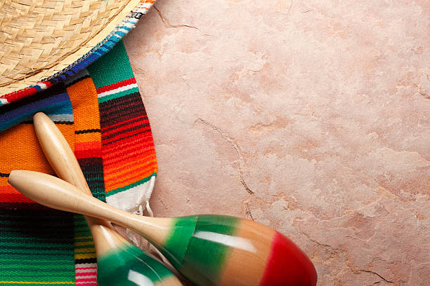 istock Maracas Sombrero and Serape 174871847