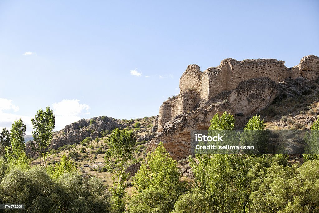 Burg Hurman (Maravuz) in Kahramanmaraş, Türkei - Lizenzfrei Schlossgebäude Stock-Foto