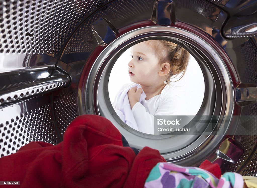 Waschmaschine - Lizenzfrei Auge Stock-Foto