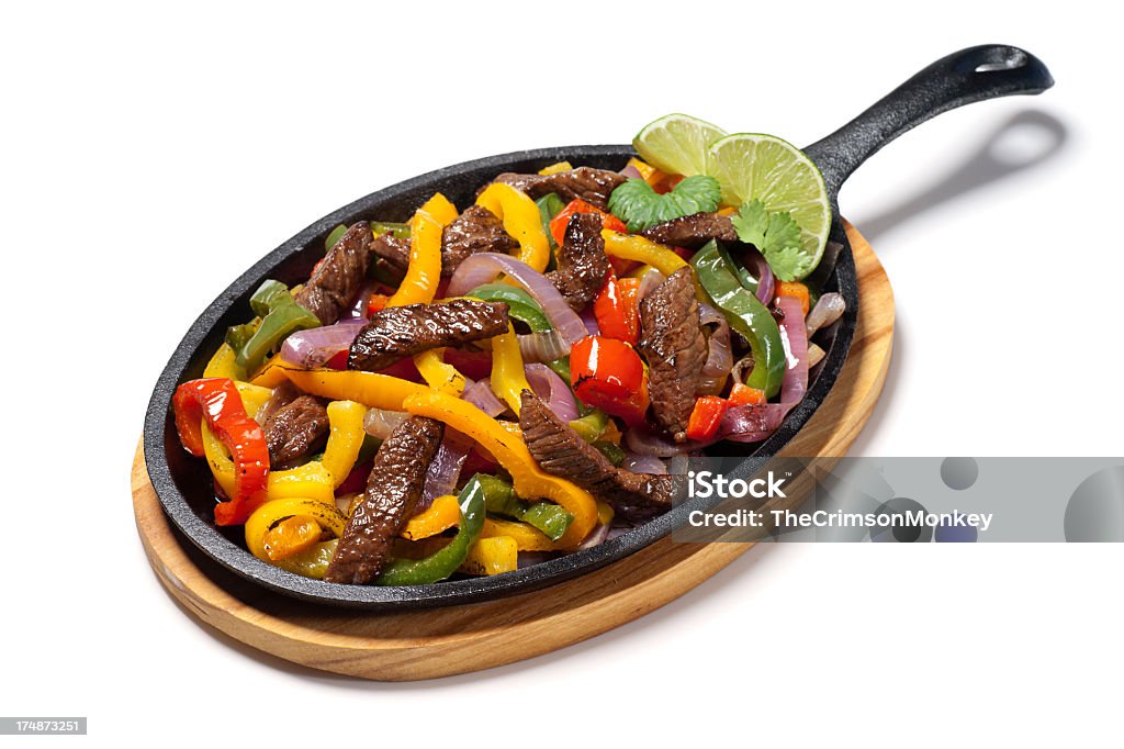 Manzo Fajitas - Foto stock royalty-free di Fajita